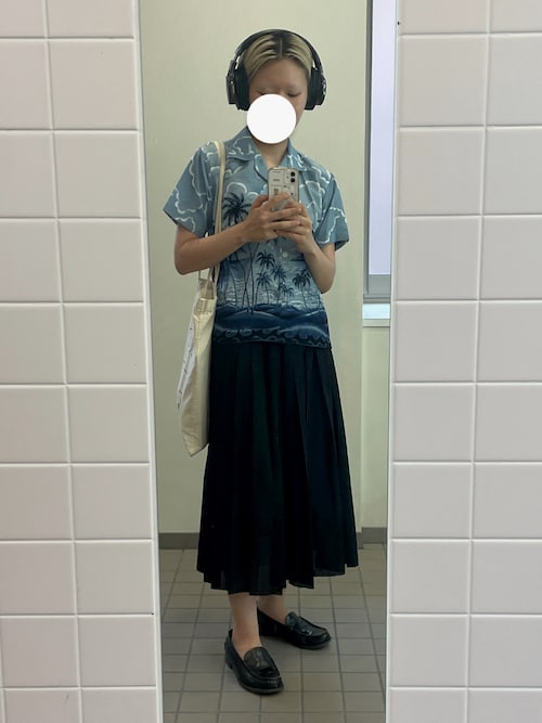 スカート FRED PERRY Sheer Knit Paneled Skirt FRED PERRY（フレッドペリー）の「Sheer Knit Panelled Skirt