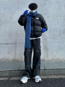 「sedacle（セダクル）のアイテム（パンツ）」を使った、TSUGUMI さん（メンズ・170cm）の冬コーディネート