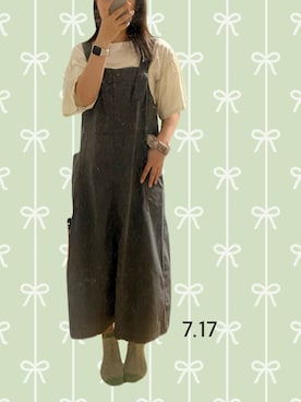 「アイテム（シュシュ）」を使った、ちぃさん（レディース・162cm・30代）の秋コーディネート