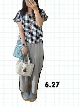 「AMERICAN HOLIC（アメリカンホリック）のアイテム」を使った、ちぃさん（レディース・162cm）の秋コーディネート