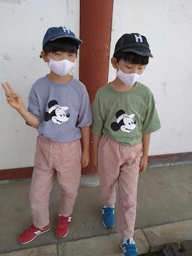 そひかさん(キッズ・120cm)の春コーディネート