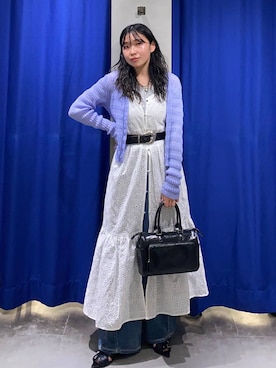 「PAGEBOY（ページボーイ）のアイテム（バッグ）」を使った、おつゆさん（レディース・158cm）の春コーディネート