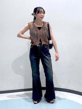 「アイテム（パンツ）」を使った、おつゆさん（レディース・157cm・20代）の夏コーディネート