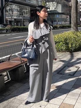 おつゆさん（レディース・157cm）の春コーディネート