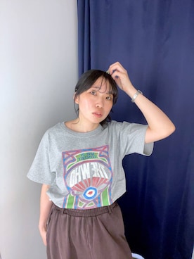 「アイテム（スウェットパンツ）」を使った、おつゆさん（レディース・157cm・20代）の夏コーディネート