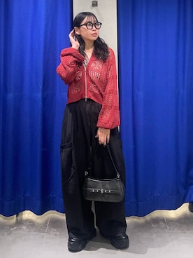 「PAGEBOY（ページボーイ）のアイテム（パンツ）」を使った、おつゆさん（レディース・158cm）の春コーディネート