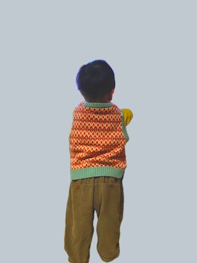 sunさん（キッズ・90cm）の秋コーディネート