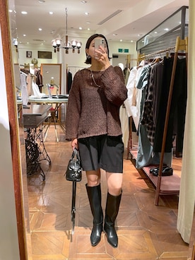 ld_hrmさん(レディース・165cm)の秋コーディネート