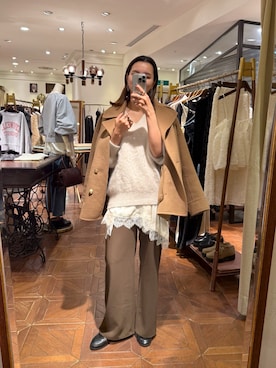 「アイテム（その他アウター）」を使った、ld_hrmさん（レディース・165cm）の冬コーディネート