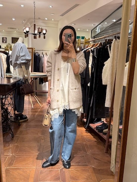 「アイテム（ヘアバンド）」を使った、ld_hrmさん（レディース・165cm）の冬コーディネート