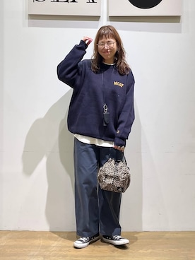 「GERRY（ジェリー）のアイテム」を使った、mocoさん（レディース・165cm）の秋コーディネート
