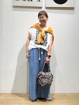 mocoさん(レディース・165cm)の夏コーディネート