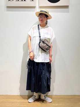 mocoさん（レディース・165cm）の夏コーディネート