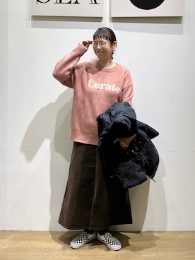 mocoさん(レディース・165cm)の冬コーディネート