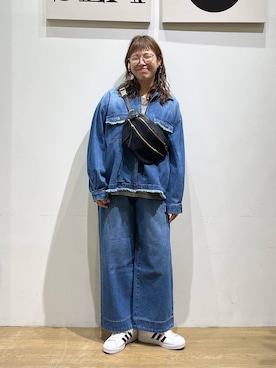 「studio CLIP（スタディオクリップ）のアイテム」を使った、mocoさん（レディース・165cm）の秋コーディネート