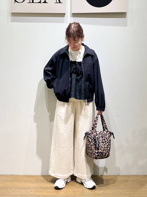 セール】[軽量!!シワになりにくい]Wジップギャザーブルゾン