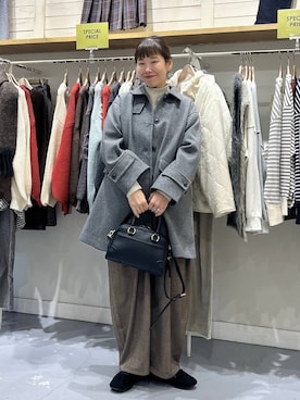 「アイテム（その他アウター）」を使った、mocoさん（レディース・165cm・40代）の秋コーディネート