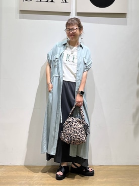 mocoさん(レディース・165cm)の夏コーディネート