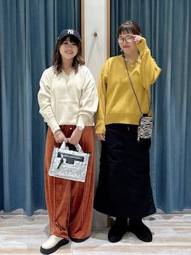 「アイテム（ブーツ）」を使った、mocoさん（レディース・165cm・30代）の秋コーディネート