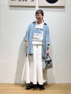 mocoさん（レディース・165cm）の夏コーディネート