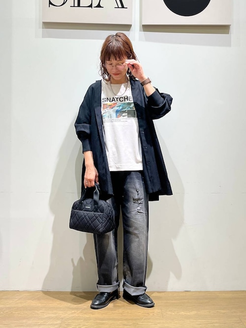 BAYFLOW ベイフロー ダメージ デニム ジョガー パンツ 4 楽天市場】【SALE／50%OFF】(K)ジョガーダメージデニム BAYFLOW