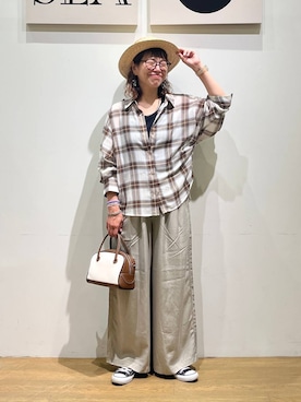 mocoさん（レディース・165cm・40代）の夏コーディネート