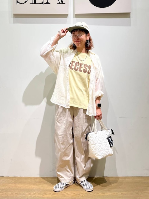 セール】刺繍バイカラーCAP（キャップ）｜BAYFLOW（ベイフロー