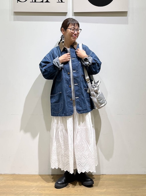 Lee(リー)】別注デニムカバーオール（デニムジャケット）｜Lee（リー