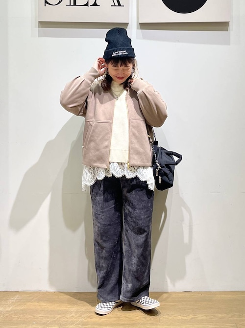 コムコム レース　レイヤード　カットソー　黒 tシャツ レースレイヤードトップス レディース : ZOZOTOWN Yahoo!店