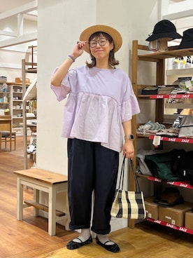 「アイテム（ブレスレット）」を使った、mocoさん（レディース・165cm・30代）の夏コーディネート