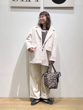 mocoさん（レディース・165cm）の冬コーディネート