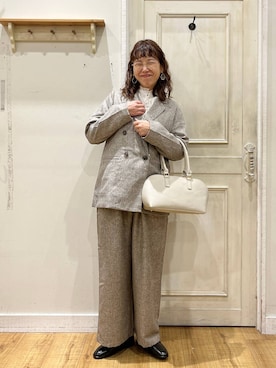 mocoさん（レディース・165cm）の冬コーディネート