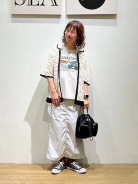mocoさん（レディース・165cm）の夏コーディネート