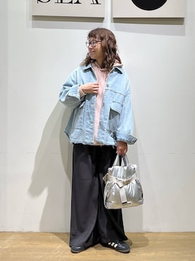 「BAYFLOW（ベイフロー）のアイテム」を使った、mocoさん（レディース・165cm）の冬コーディネート