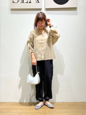 mocoさん（レディース・165cm）の夏コーディネート