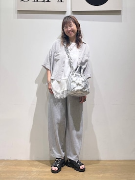 mocoさん(レディース・165cm)の夏コーディネート