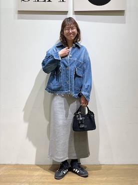 「BAYFLOW（ベイフロー）のアイテム」を使った、mocoさん（レディース・165cm）の春コーディネート