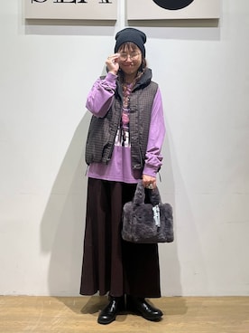mocoさん(レディース・165cm)の秋コーディネート