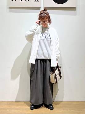 mocoさん（レディース・165cm）の冬コーディネート