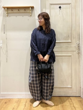「studio CLIP（スタディオクリップ）のアイテム（シューズ）」を使った、mocoさん（レディース・165cm）の春コーディネート
