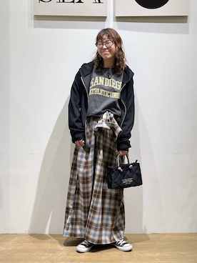 mocoさん（レディース・165cm）の春コーディネート