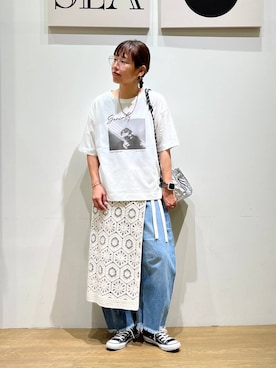 mocoさん（レディース・165cm）の夏コーディネート