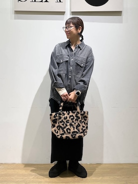 「アイテム（ソックス/靴下）」を使った、mocoさん（レディース・165cm・40代）の秋コーディネート