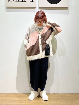 mocoさん(レディース・165cm)の冬コーディネート