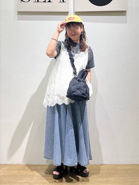 mocoさん（レディース・165cm）の夏コーディネート