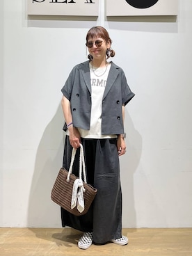mocoさん(レディース・165cm)の春コーディネート