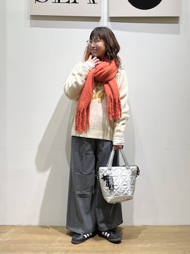 mocoさん(レディース・165cm)の冬コーディネート