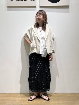 mocoさん(レディース・165cm)の夏コーディネート