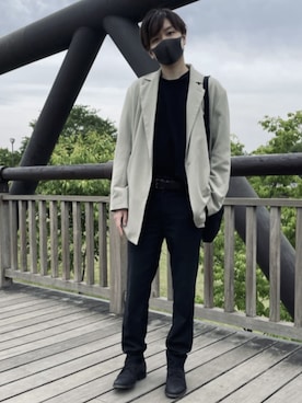 京極さん(メンズ・170cm)の春コーディネート