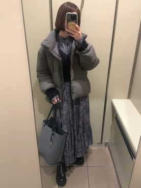 「rienda（リエンダ）のアイテム」を使った、＊ さきっちょ ＊さん（レディース・159cm）の冬コーディネート